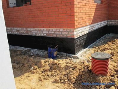 Fundația pentru o casă de cărămidă - tipuri de fundații sub cărămidă