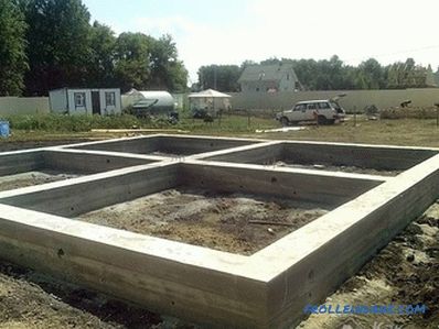 Fundația pentru o casă de cărămidă - tipuri de fundații sub cărămidă