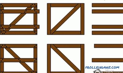 Cum se face o poarta din lemn - o poarta din lemn (+ fotografii, diagrame)